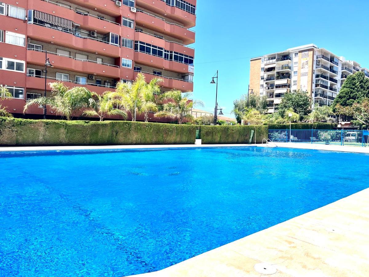 Cozy And Quiet, Pax7 Los Boliches, 3D, 2B, Pool And Close To The Beach Fuengirola Exteriör bild